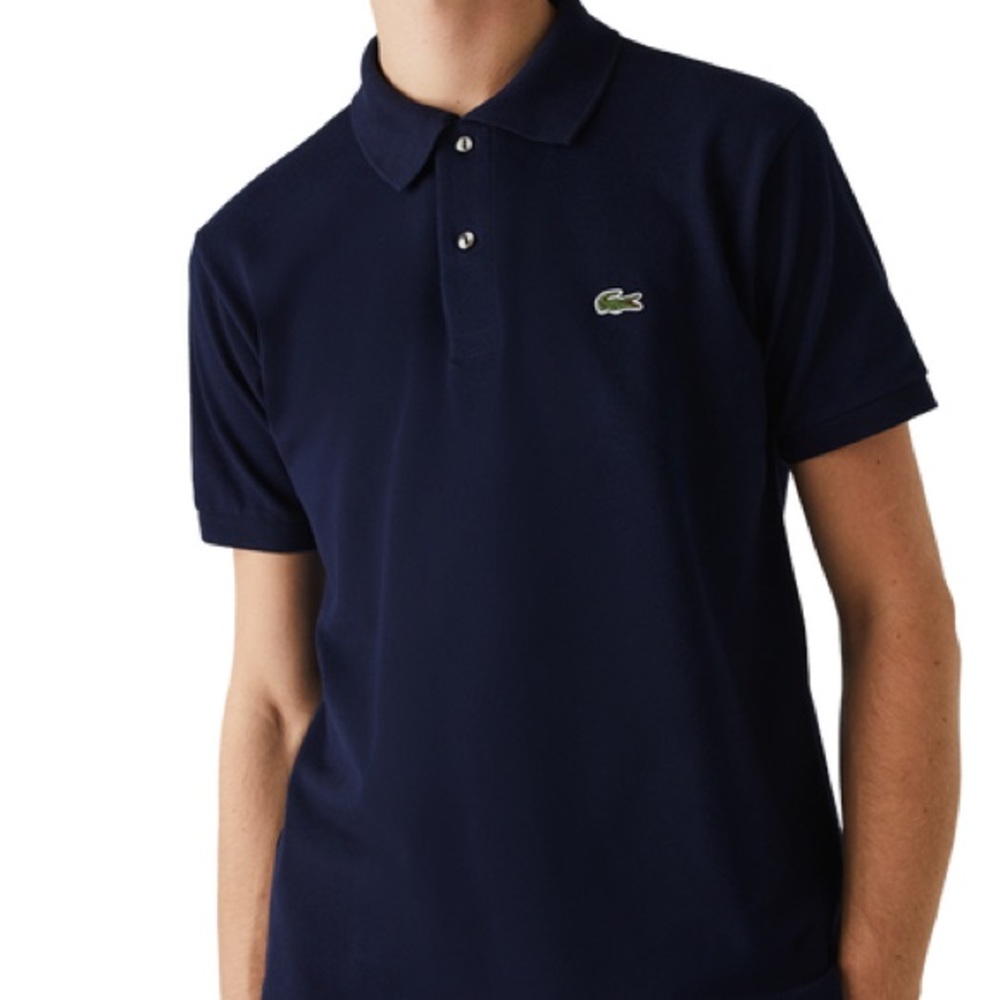 Lacoste Men’s Large Slim Fit Navy Polo Shirt